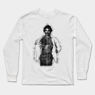 Tom Selleck pen Sketch Long Sleeve T-Shirt